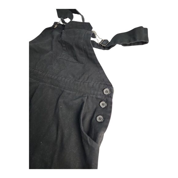 Atmos&Here Bobbie Overalls Australian Brand Size US 6 (AU 10) Cotton Black Relax - Picture 11 of 14